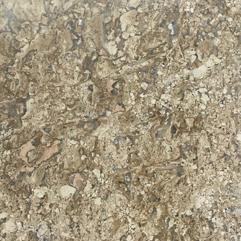 Coffee Travertine sample