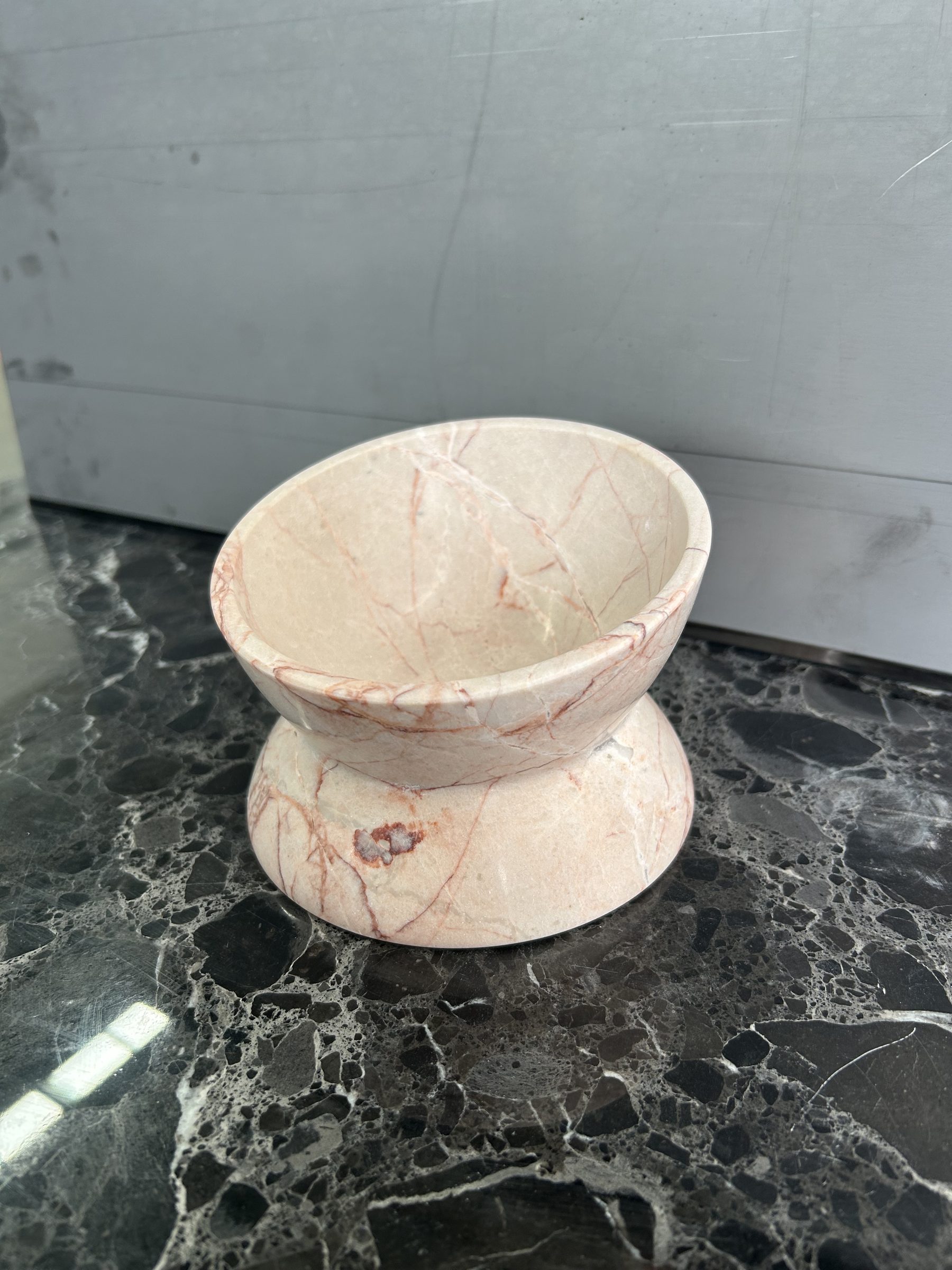 Marble pet bowl — reference — image 2