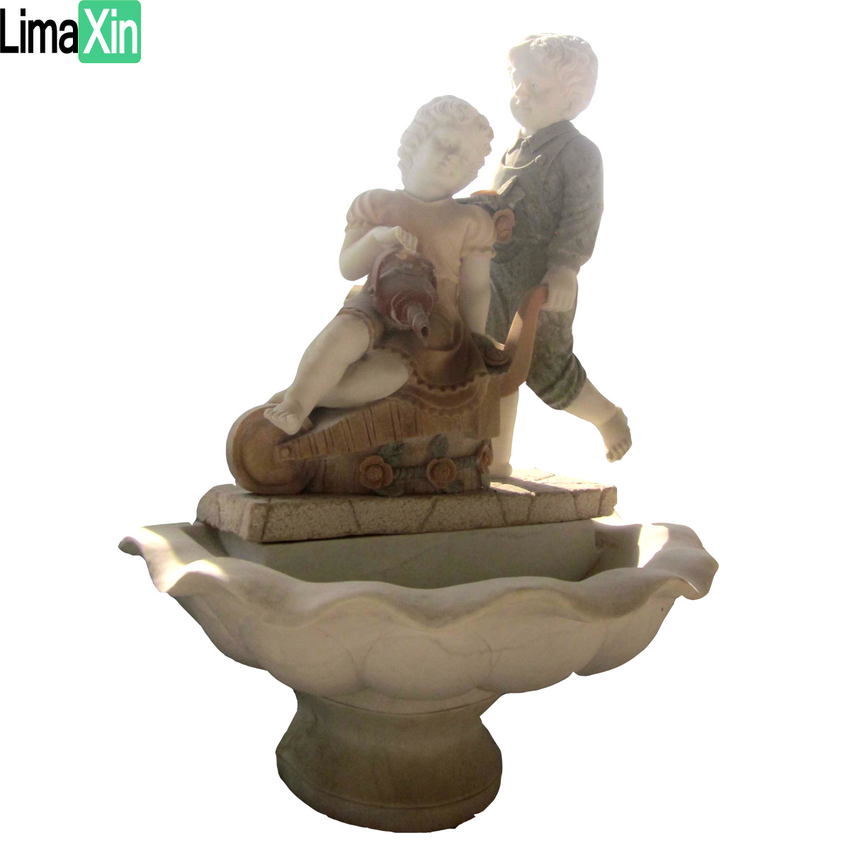 Beautiful garden marble fountain — image 2