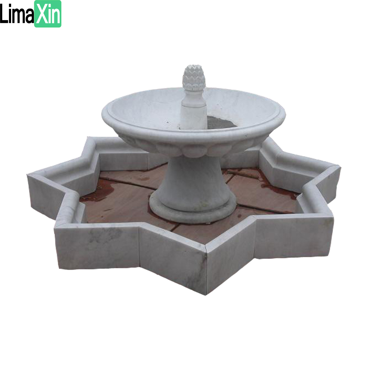 Beautiful garden marble fountain — image 6